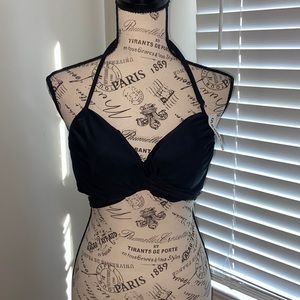 Black Bathing Suit Top